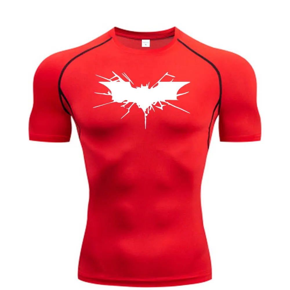 Men's Batman Inspired Compression Tee