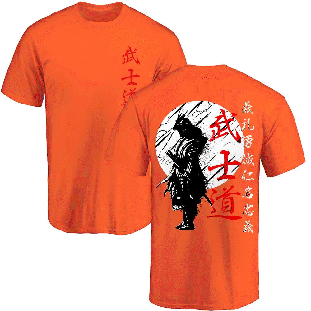 Samurai Spirit Oversized T Shirts For Men