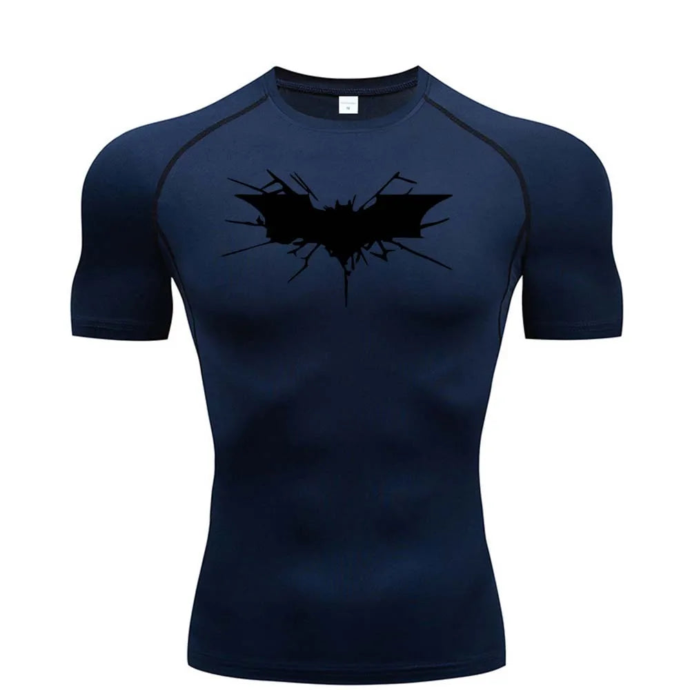 Men's Batman Inspired Compression Tee