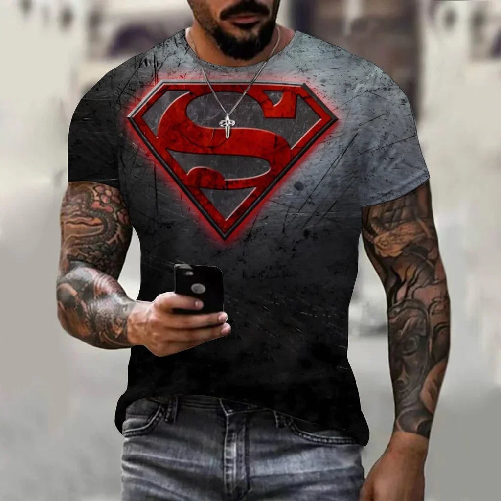Men's 3D Man of Steel Tee