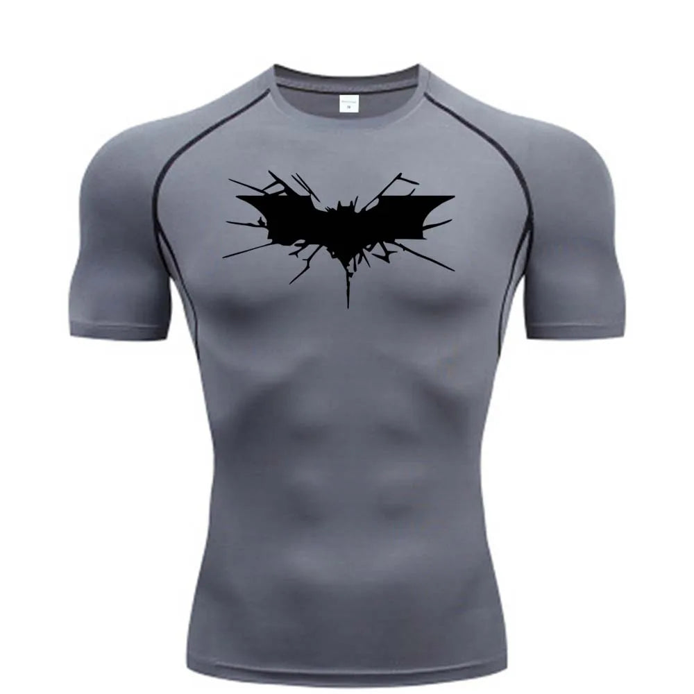 Men's Batman Inspired Compression Tee