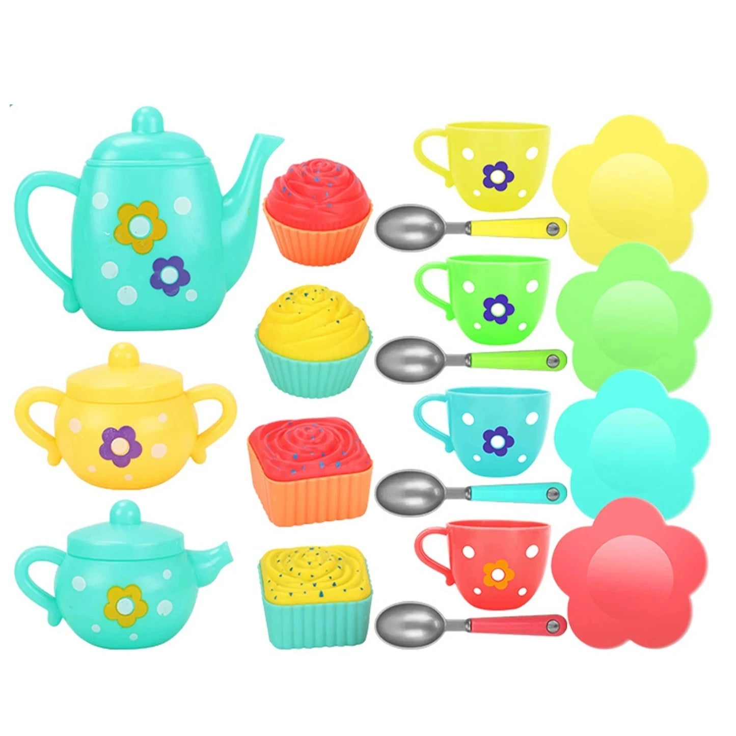Kids Wooden Tea Party Set