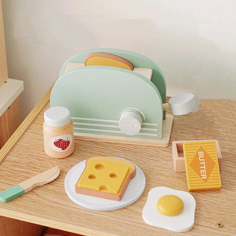 Kids Wooden Tea Party Set