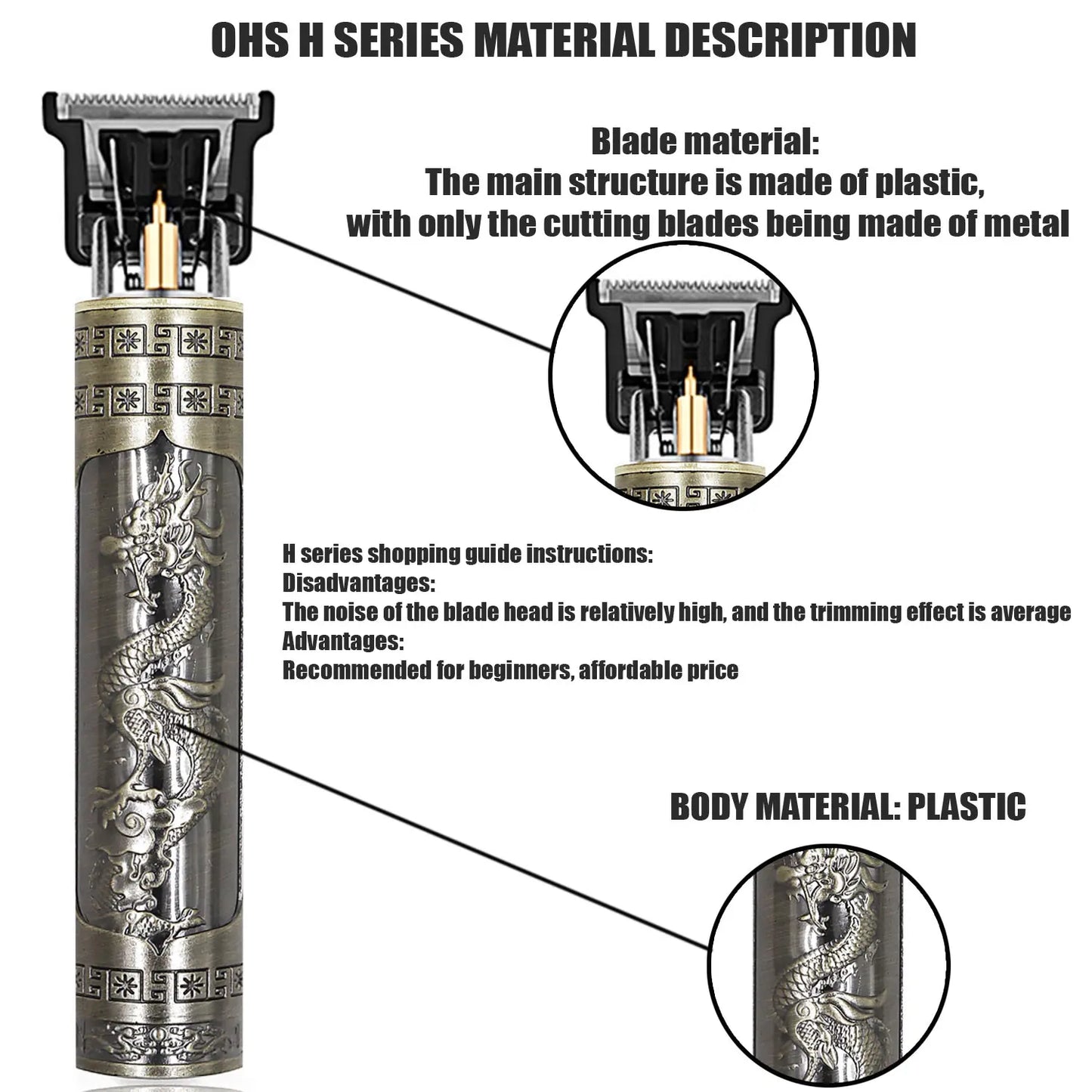 Cordless Rechargeable Hair and Beard Trimmer