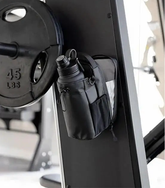 Magnetic Gym Water Bottle Bag