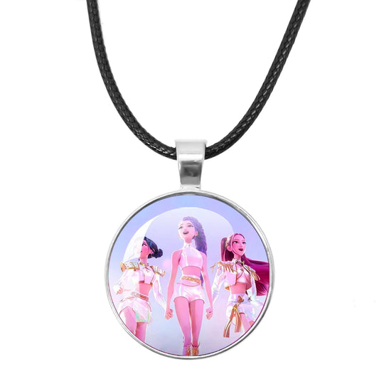 KPop Demon Hunters Leather Rope Necklace