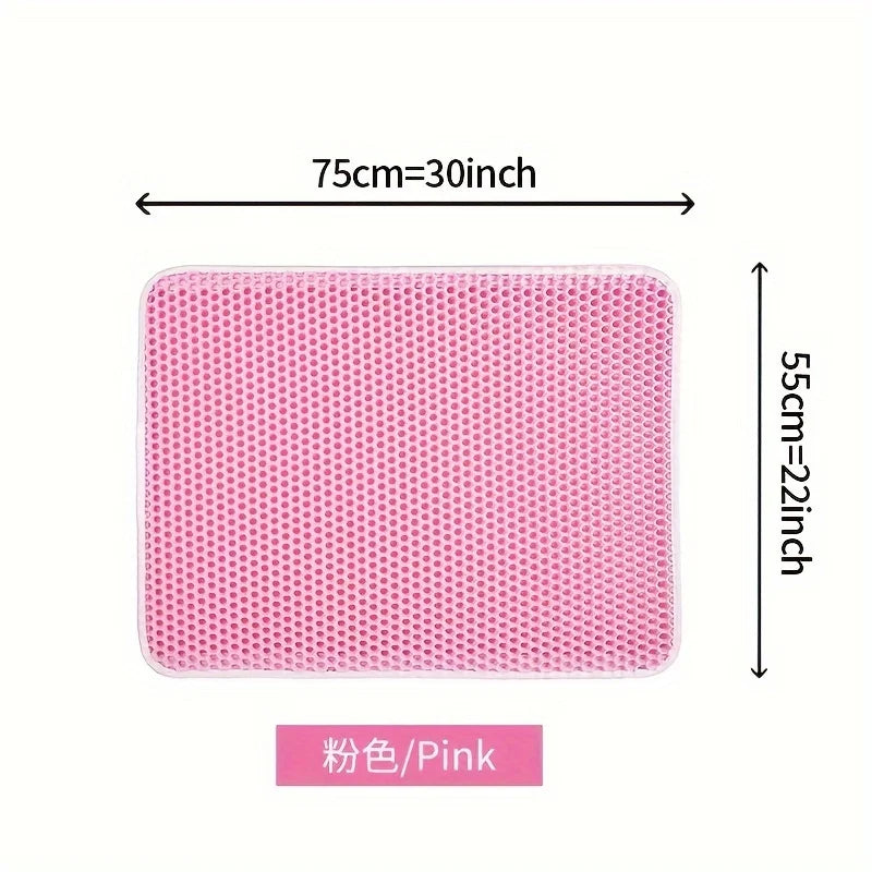 1Pc Large Size Cat Litter Mat