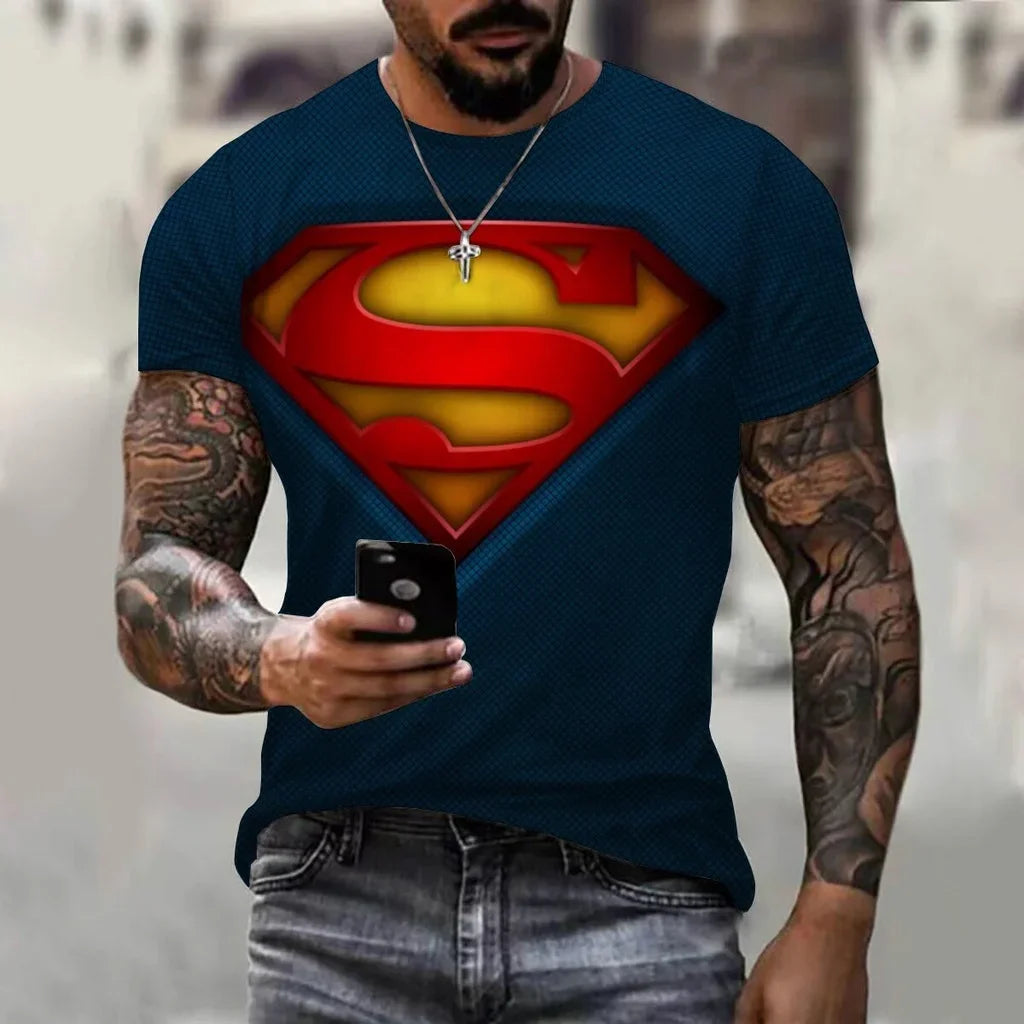 Men's 3D Man of Steel Tee