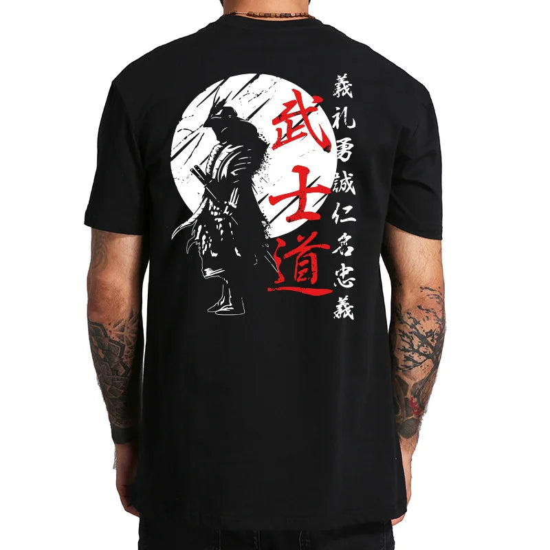 Samurai Spirit Oversized T Shirts For Men