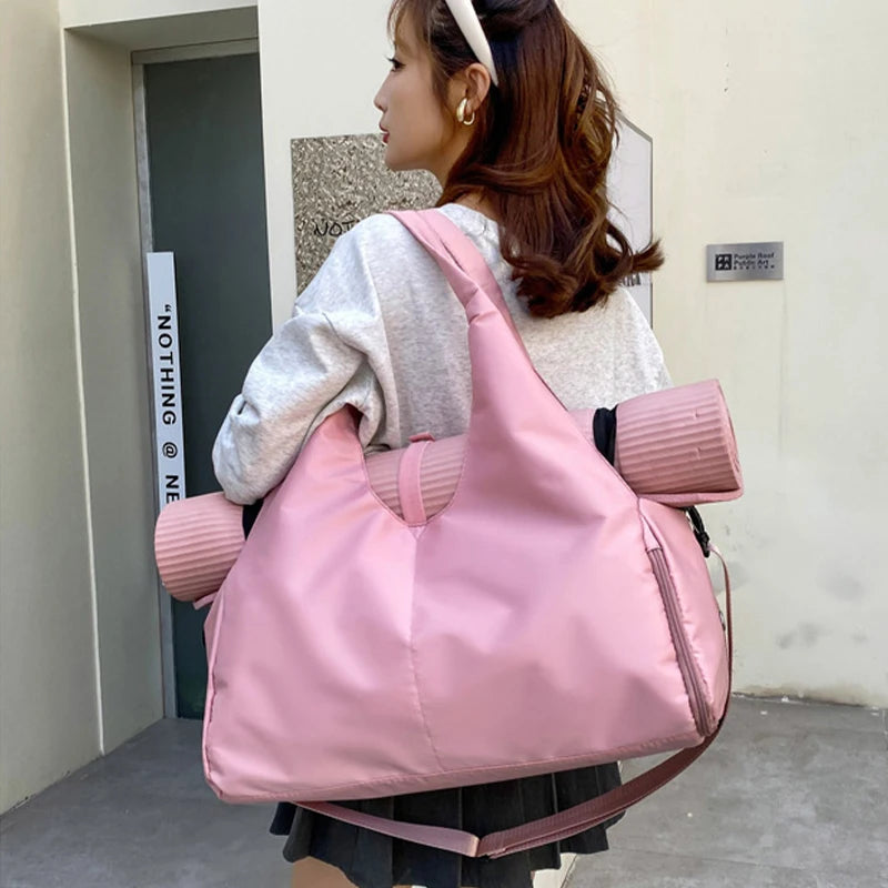 Yoga Mat Gym Bag For Women