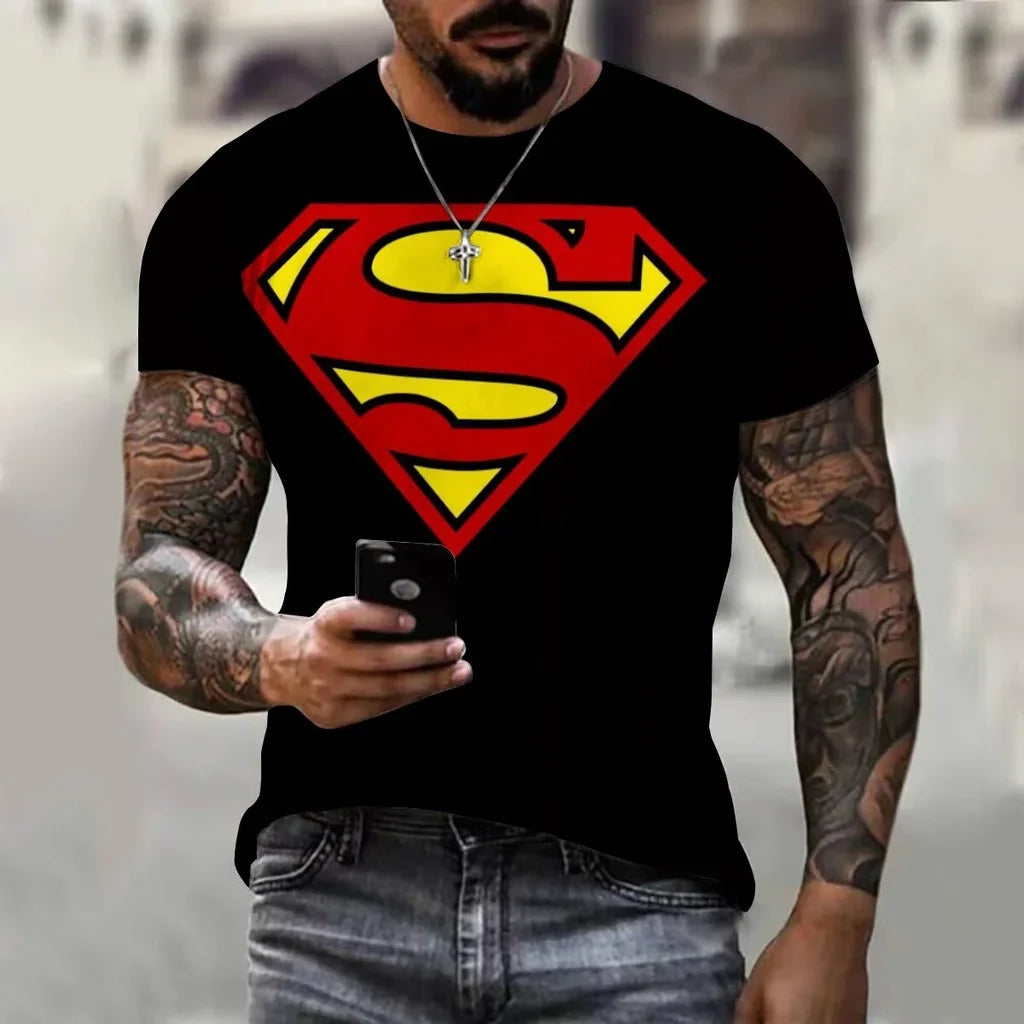 Men's 3D Man of Steel Tee