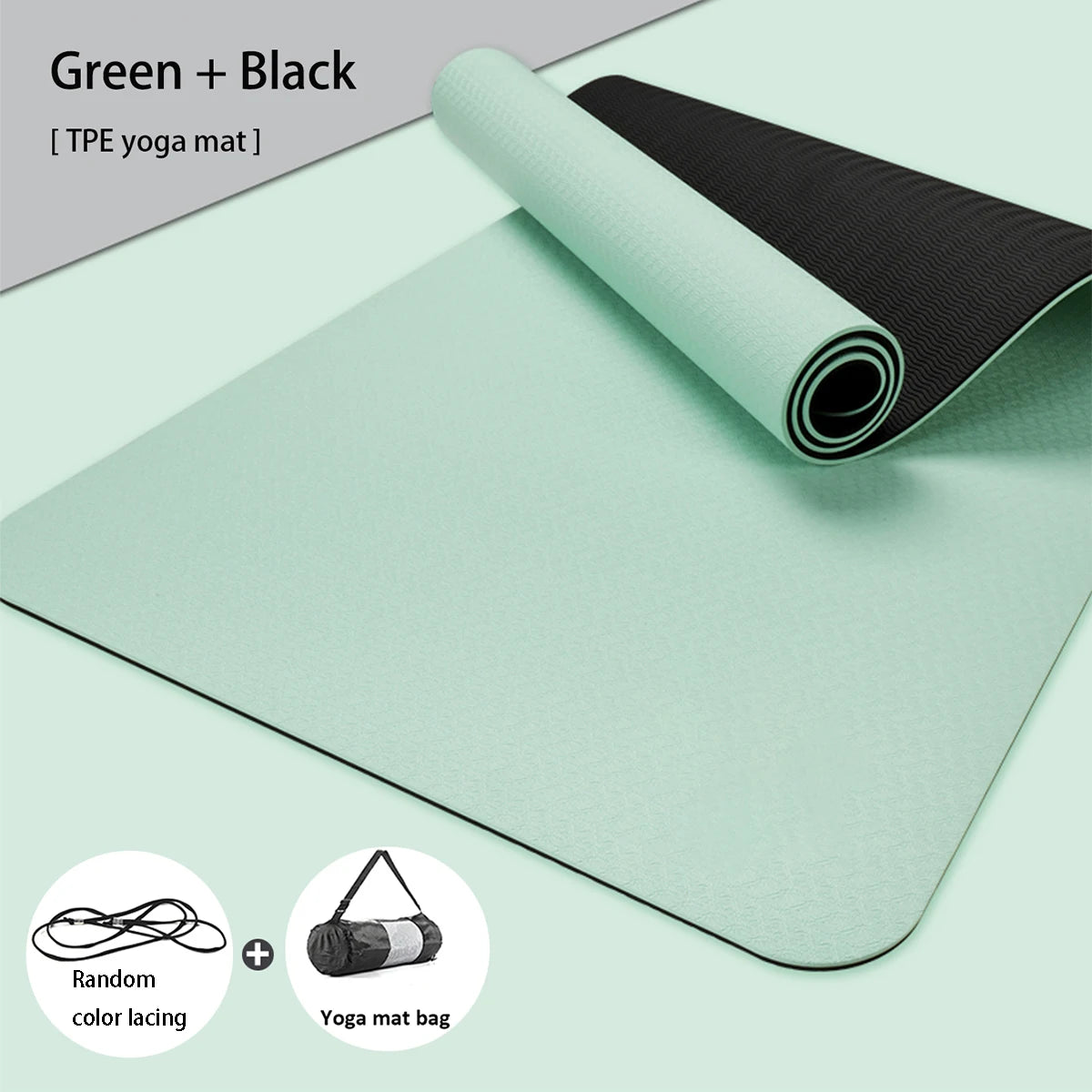 Yoga Mat, Double-Sided