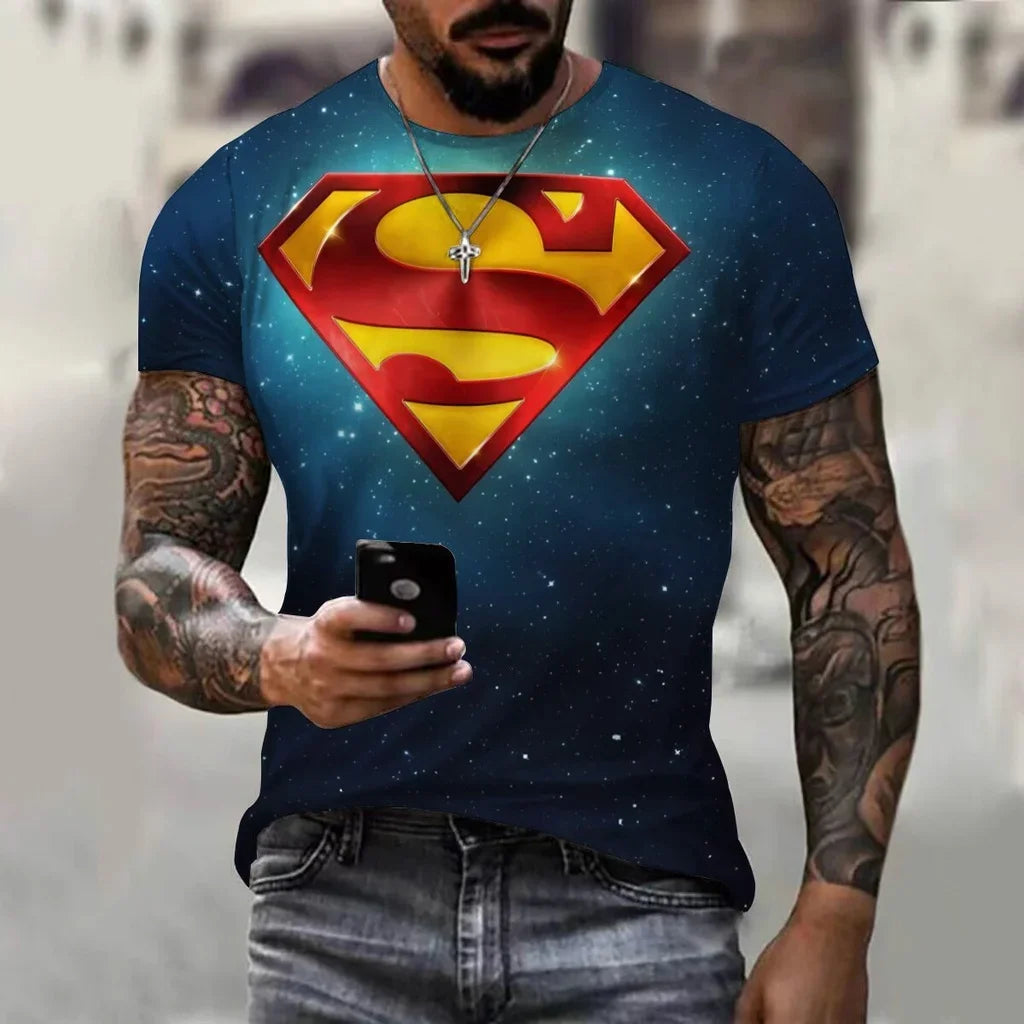 Men's 3D Man of Steel Tee