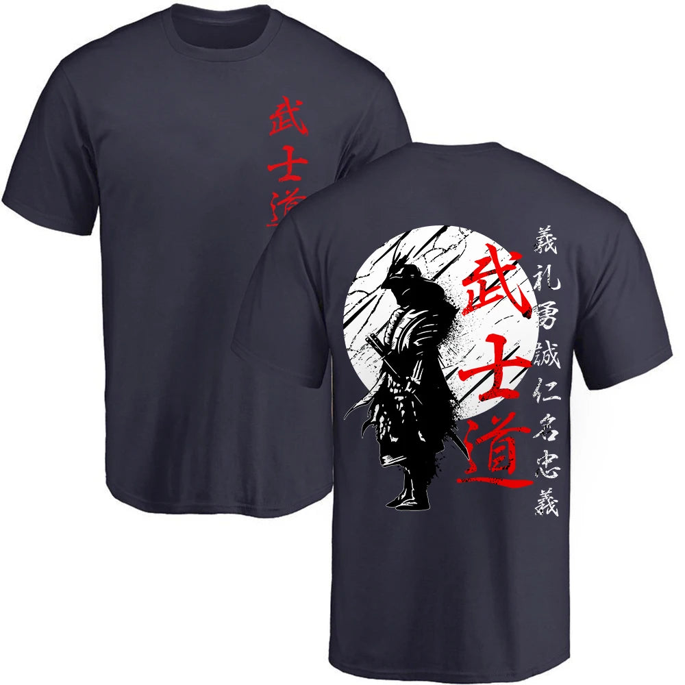 Samurai Spirit Oversized T Shirts For Men