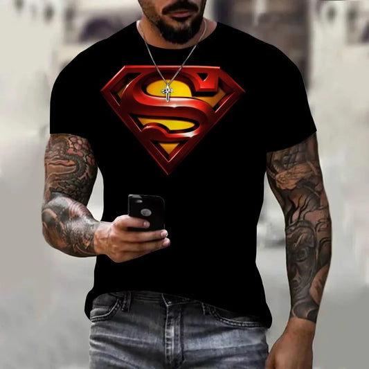 Men's 3D Man of Steel Tee