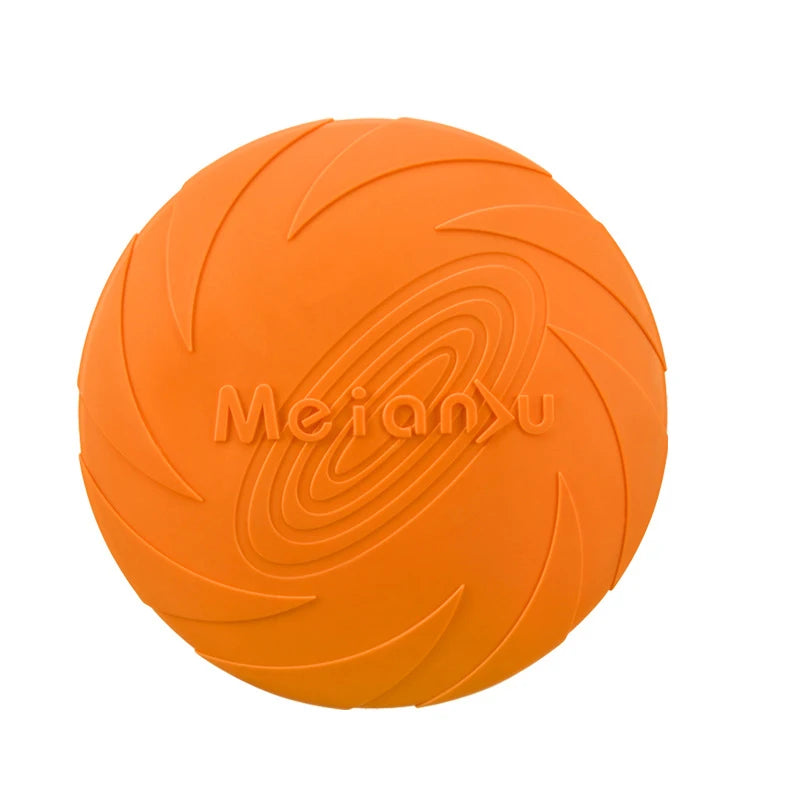 Dog Toys Silicone Flying Disc