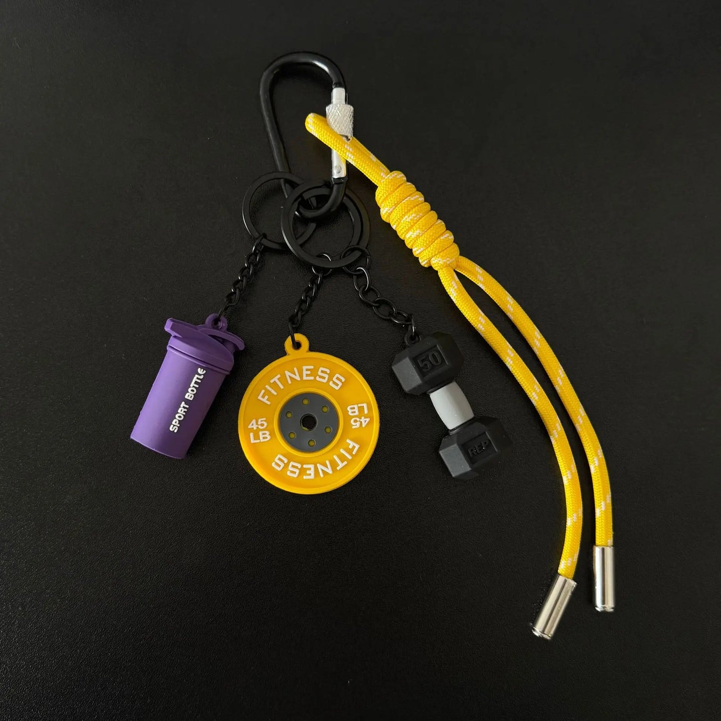 Sports Fitness Bag Pendant Mini Dumbbell
