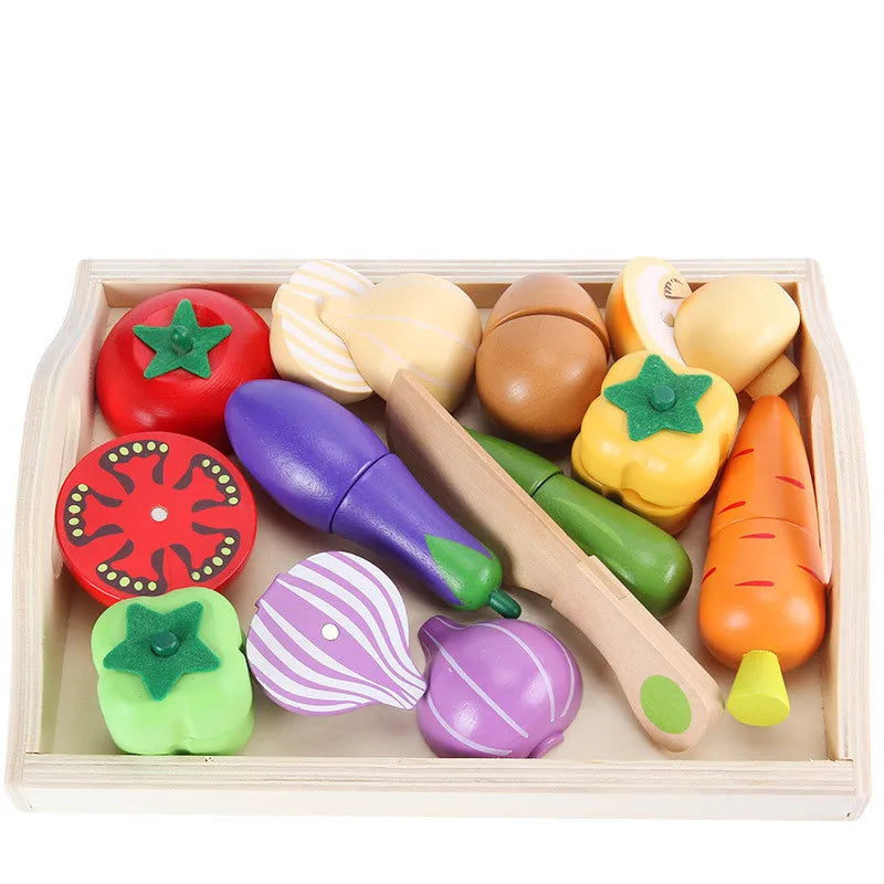 Kids Wooden Tea Party Set