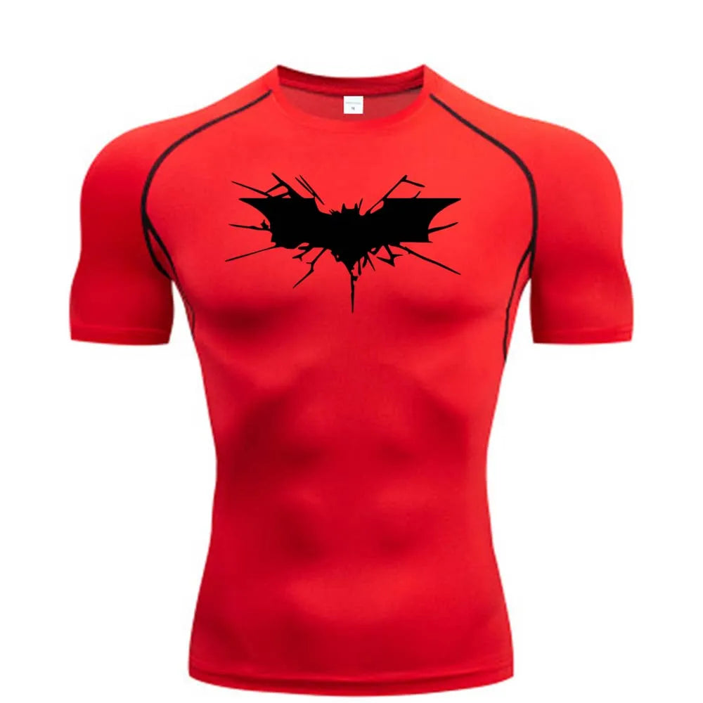 Men's Batman Inspired Compression Tee