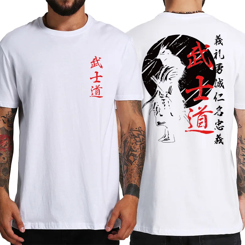 Samurai Spirit Oversized T Shirts For Men
