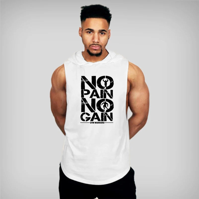 Mens Sleeveless Bodybuilding Tank Top