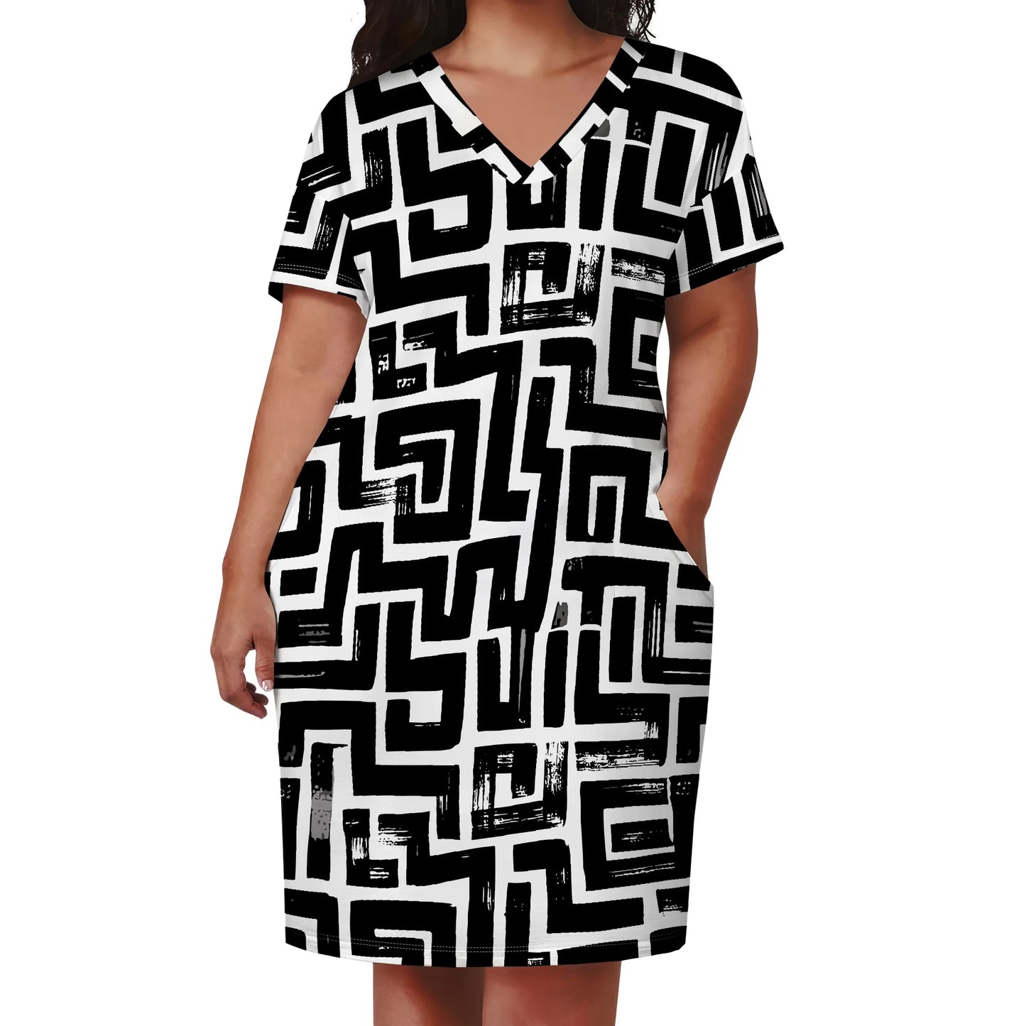 Women's Plus Size T-Shirt Dress
