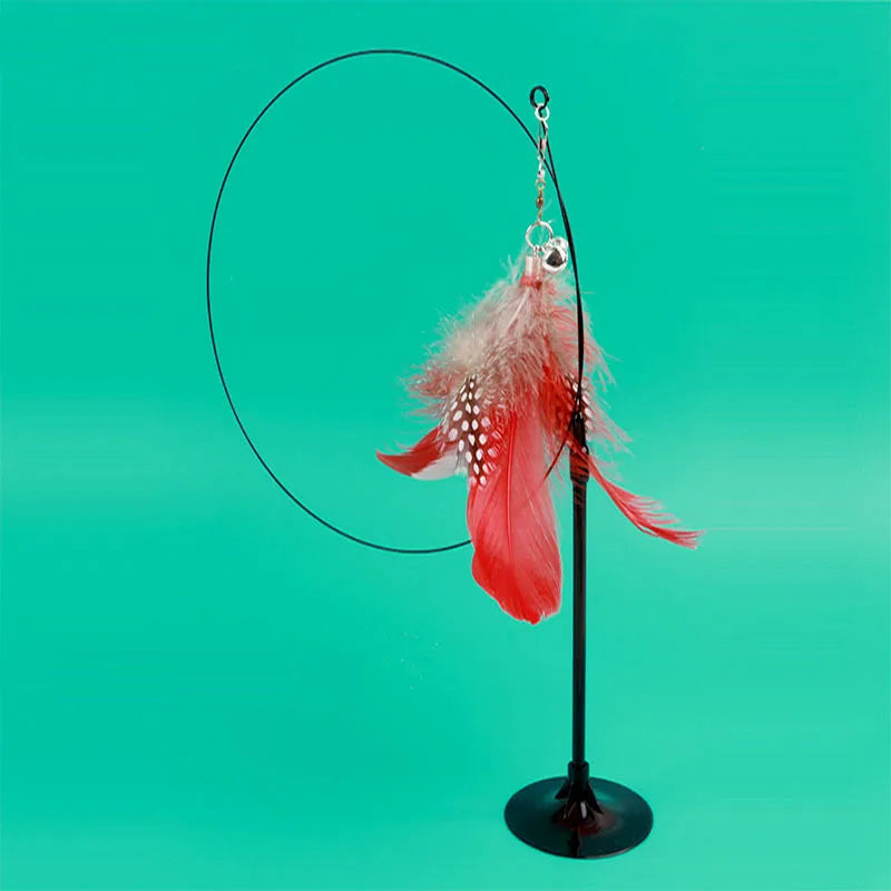 CatStick, Interactive feather toy!