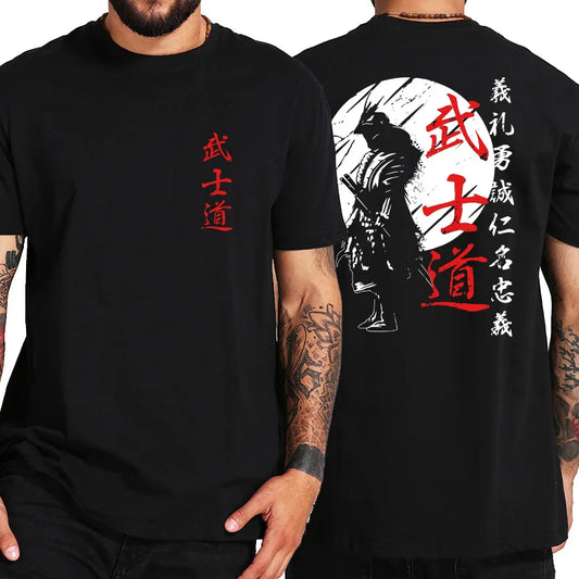 Samurai Spirit Oversized T Shirts For Men
