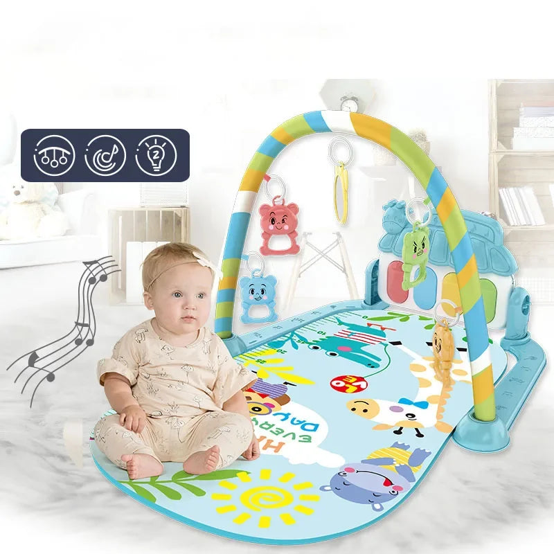 Baby Play Gym with lights and toys