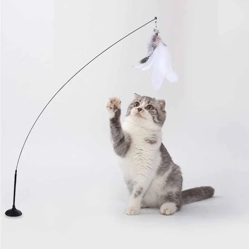 CatStick, Interactive feather toy!