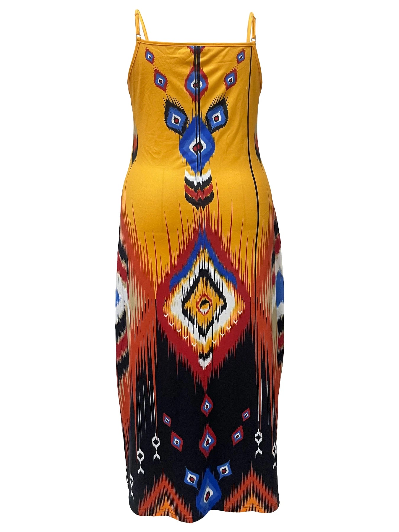 Women's Plus Size Aztec Dress