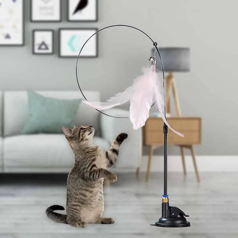 CatStick, Interactive feather toy!