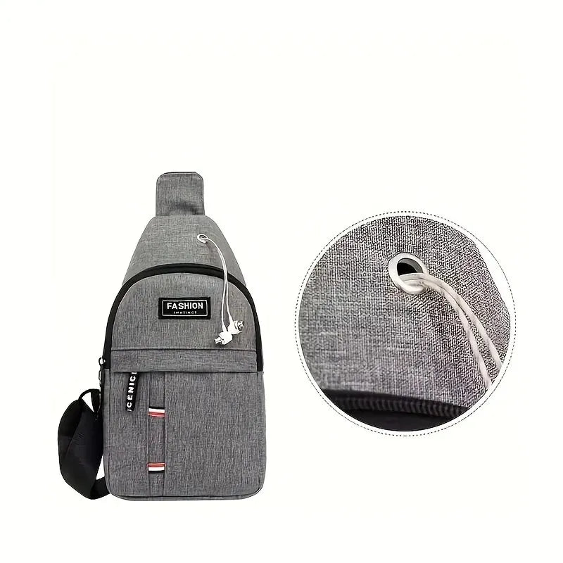 Men's Small Crossbody Chest Bag