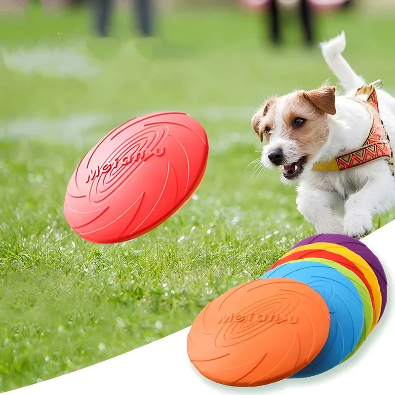 Dog Toys Silicone Flying Disc