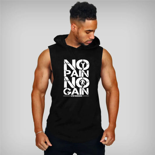 Mens Sleeveless Bodybuilding Tank Top