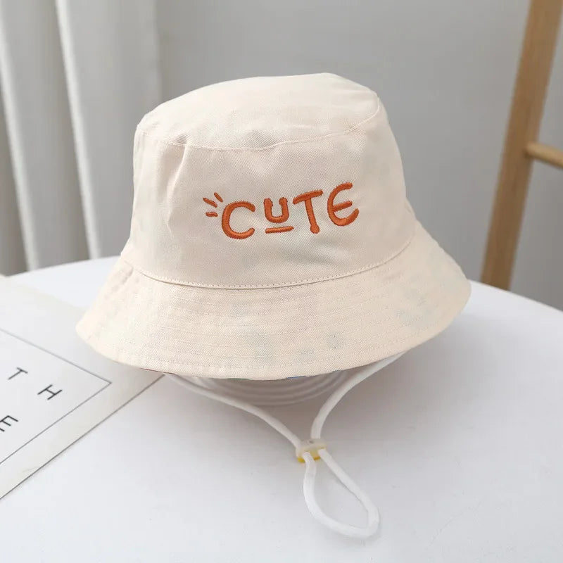 Double Sided Baby Bucket Hat, Unisex