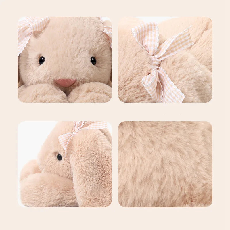 35CM Cute Loppy Eared Rabbit Plush Doll Kawaii Soft Plush Bunny Rabbit Plush Toys Stuffed Animal Pillow Appease Toy Kids Gifts