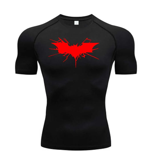 Men's Batman Inspired Compression Tee