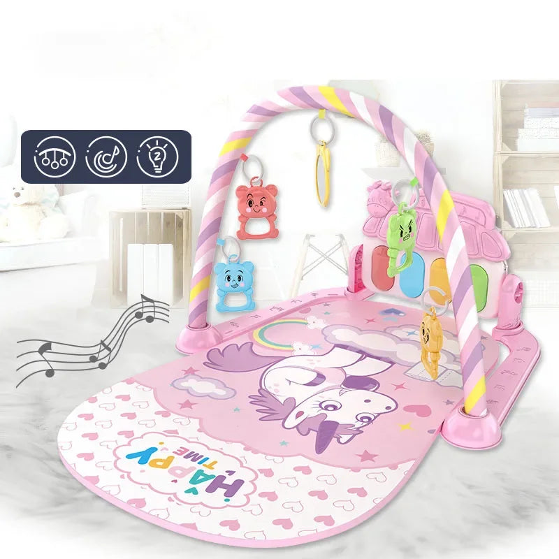 Baby Play Gym with lights and toys