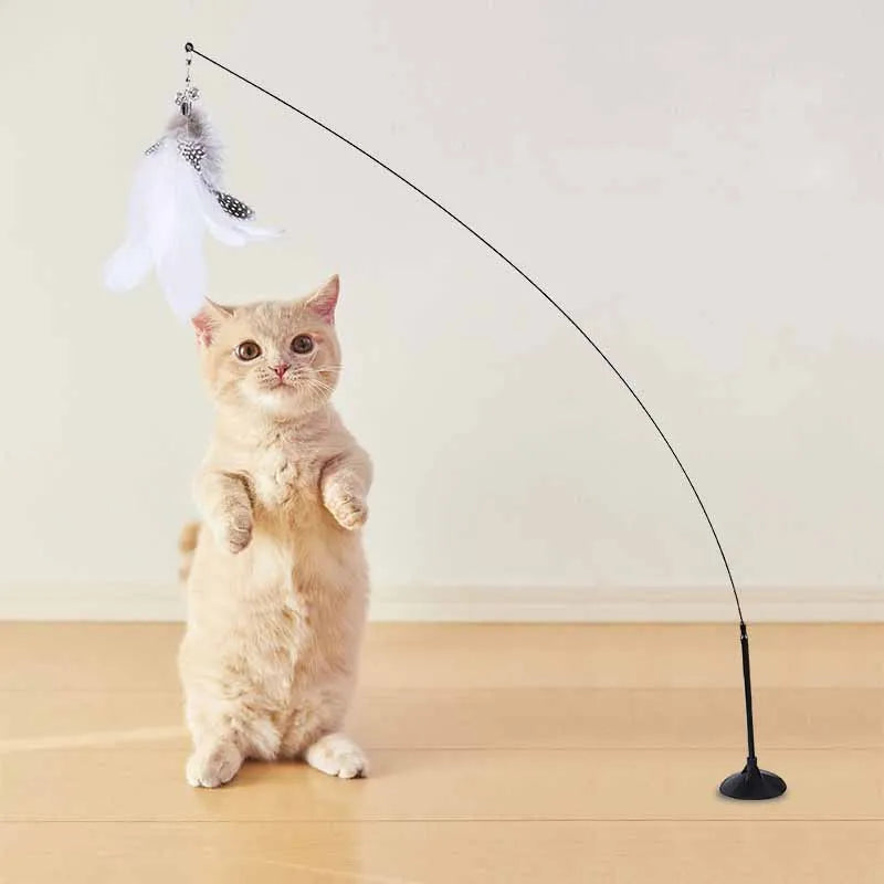 CatStick, Interactive feather toy!