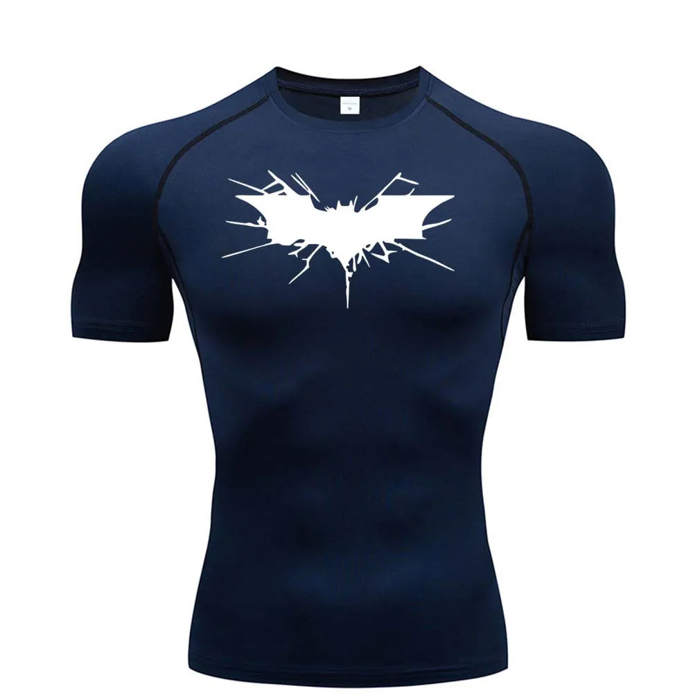 Men's Batman Inspired Compression Tee