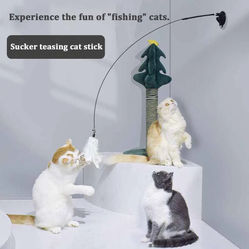 CatStick, Interactive feather toy!