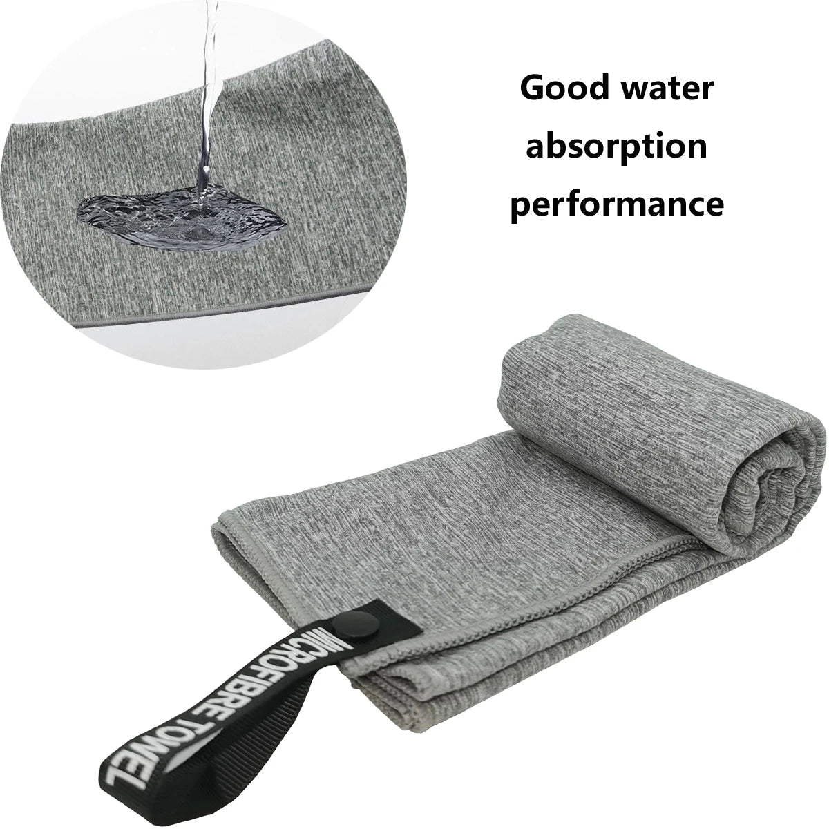 Quick-Dry Microfiber Gym Towel