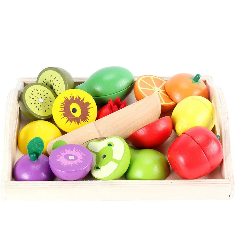 Kids Wooden Tea Party Set