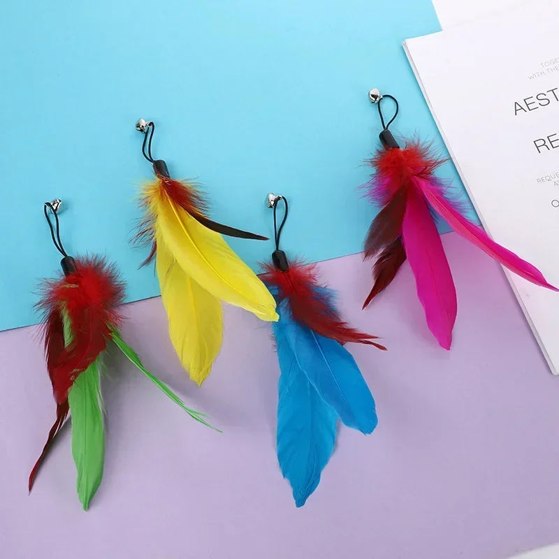 Cat Feather toy with replacements