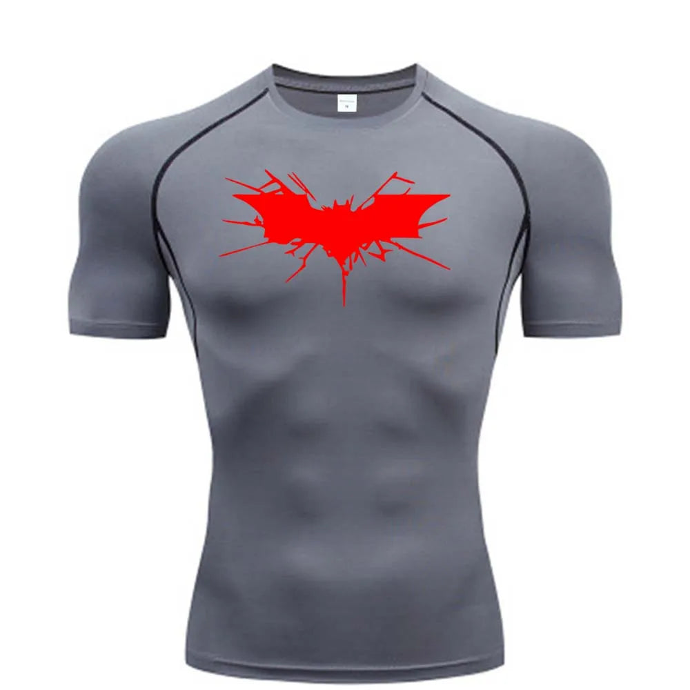 Men's Batman Inspired Compression Tee