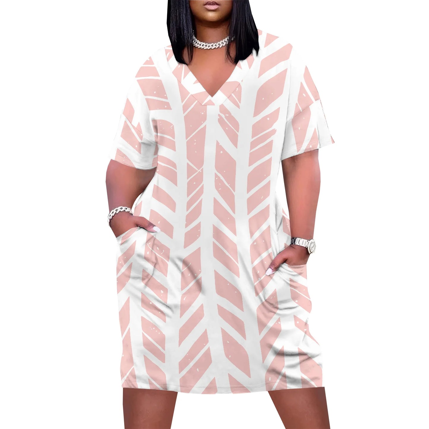 Women's Plus Size T-Shirt Dress