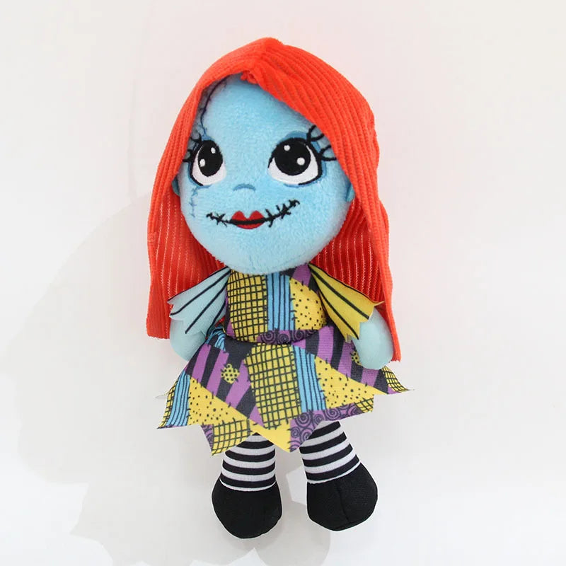 20cm The Nightmare Before Christmas Jack Skellington Plush Toys Doll Sally Soft Stuffed Toy Children Kids Halloween Toy Gift