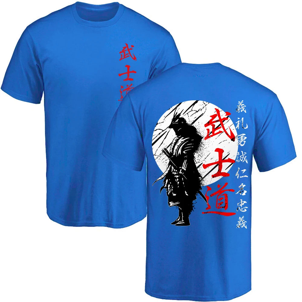 Samurai Spirit Oversized T Shirts For Men