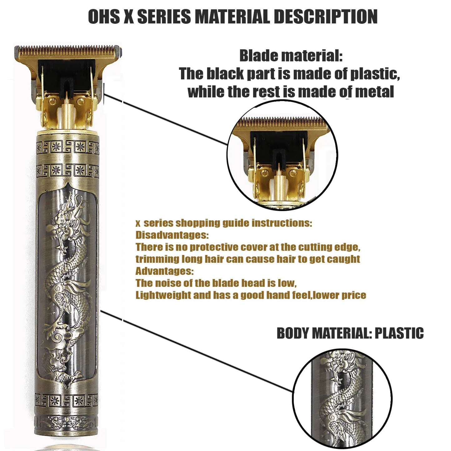 Cordless Rechargeable Hair and Beard Trimmer